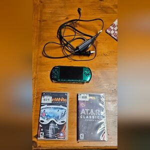 Sony PSP Limited Edition Green Metal Gear